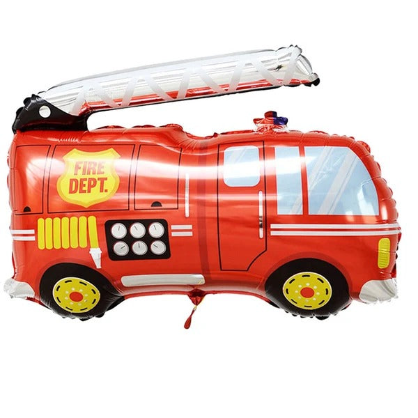 Fire Truck Foil Ballon