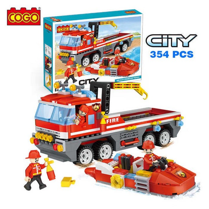Cogo City - Beach Rescue Team 4136 354pcs
