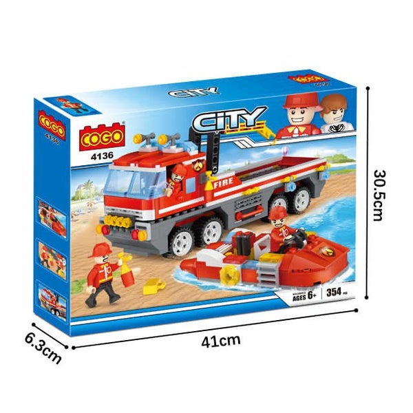 Cogo City - Beach Rescue Team 4136 354pcs