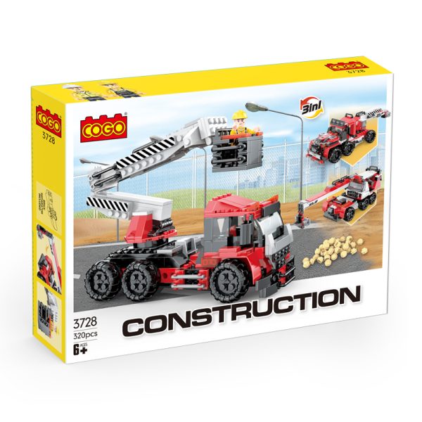 Cogo Construction - 3 in 1 3728 320pcs
