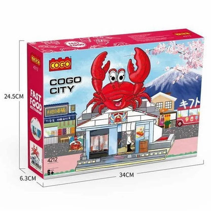 Cogo City - Crab Food 4212 344Pcs