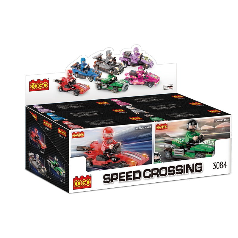 Cogo speed crossing small car