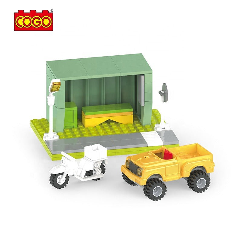 Cogo DIY- Urban Road 3081 600pcs Box of Blocks