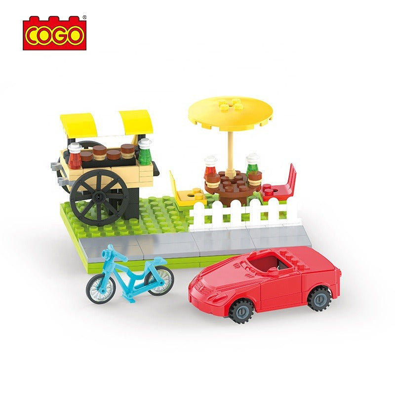 Cogo DIY- Urban Road 3081 600pcs Box of Blocks
