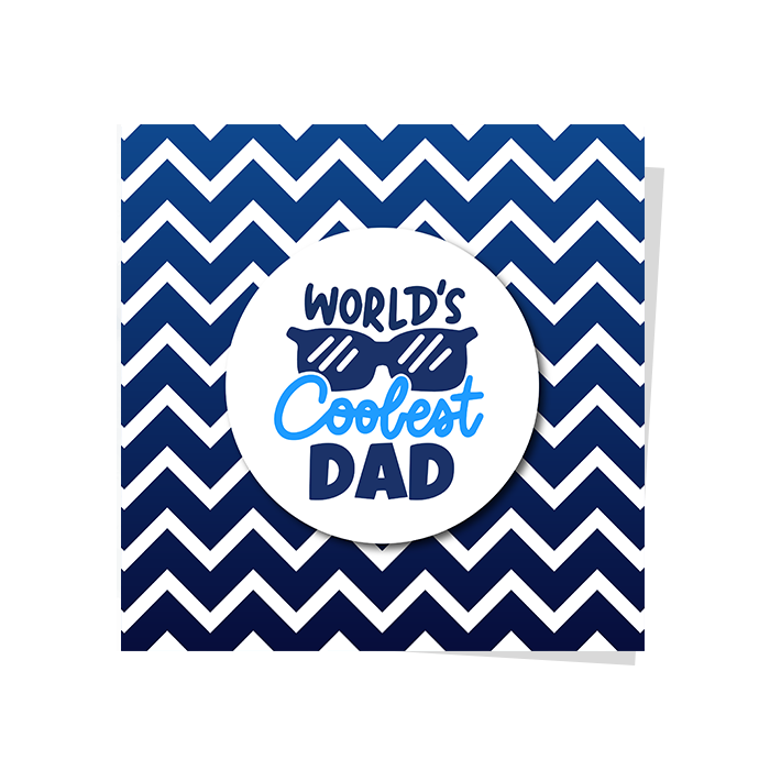 World's Coolest Dad Card