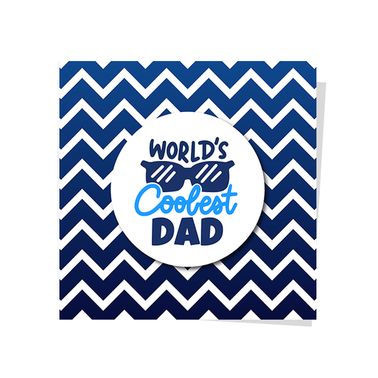 World's Coolest Dad Card