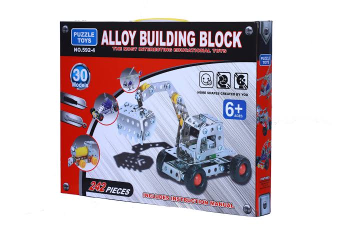 Puzzle Toys 592-4 242pcs Alloy Building Block